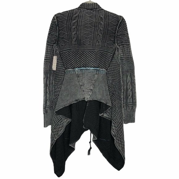 NEW Free People All Washed Out Cardigan Faded - Picture 7 of 10
